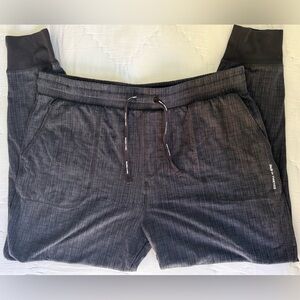 ‼️ EUC Pair of Thieves “Ready for Everything” Joggers XL Charcoal Grid Knit